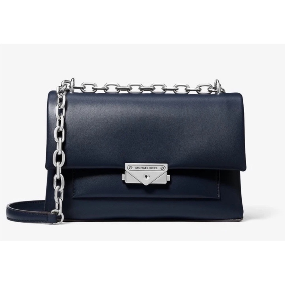 Michael Kors Navy Shoulder Bag